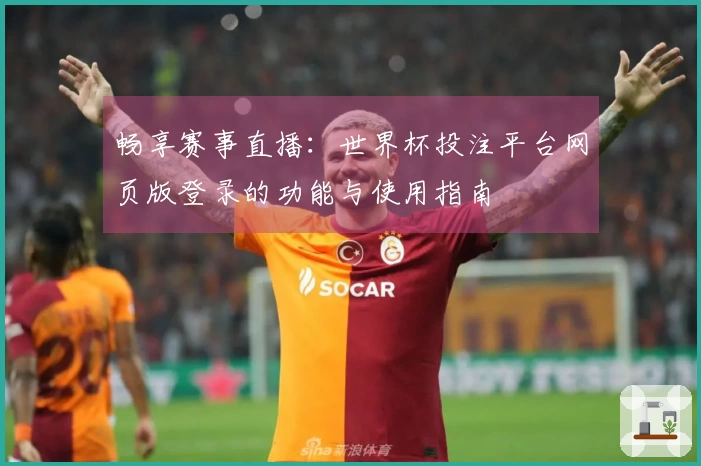 畅享赛事直播：世界杯投注平台网页版登录的功能与使用指南