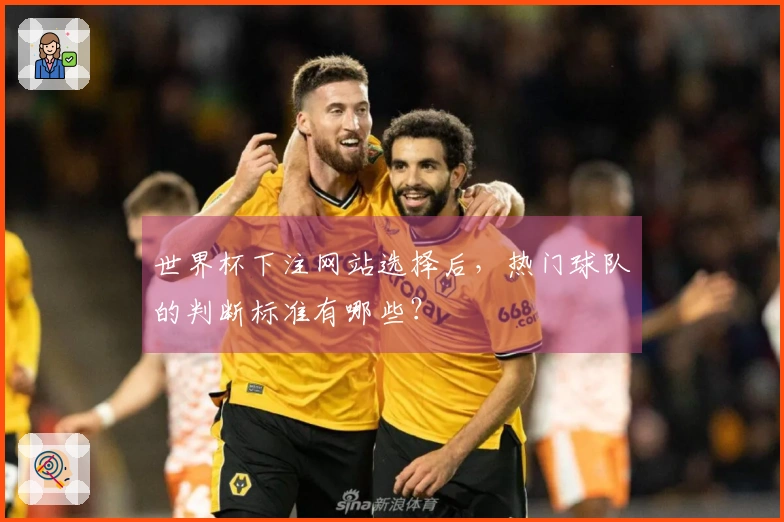 世界杯下注网站选择后，热门球队的判断标准有哪些？